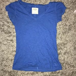 A&F Blue t shirt